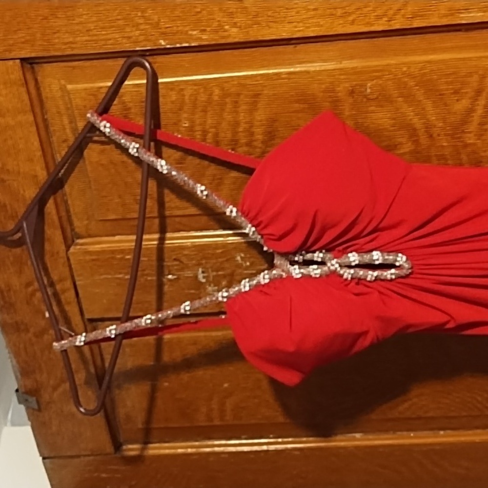 Long Red Dress